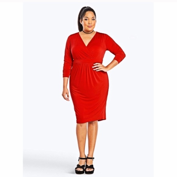 torrid Dresses & Skirts - Red torrid bodycon dress